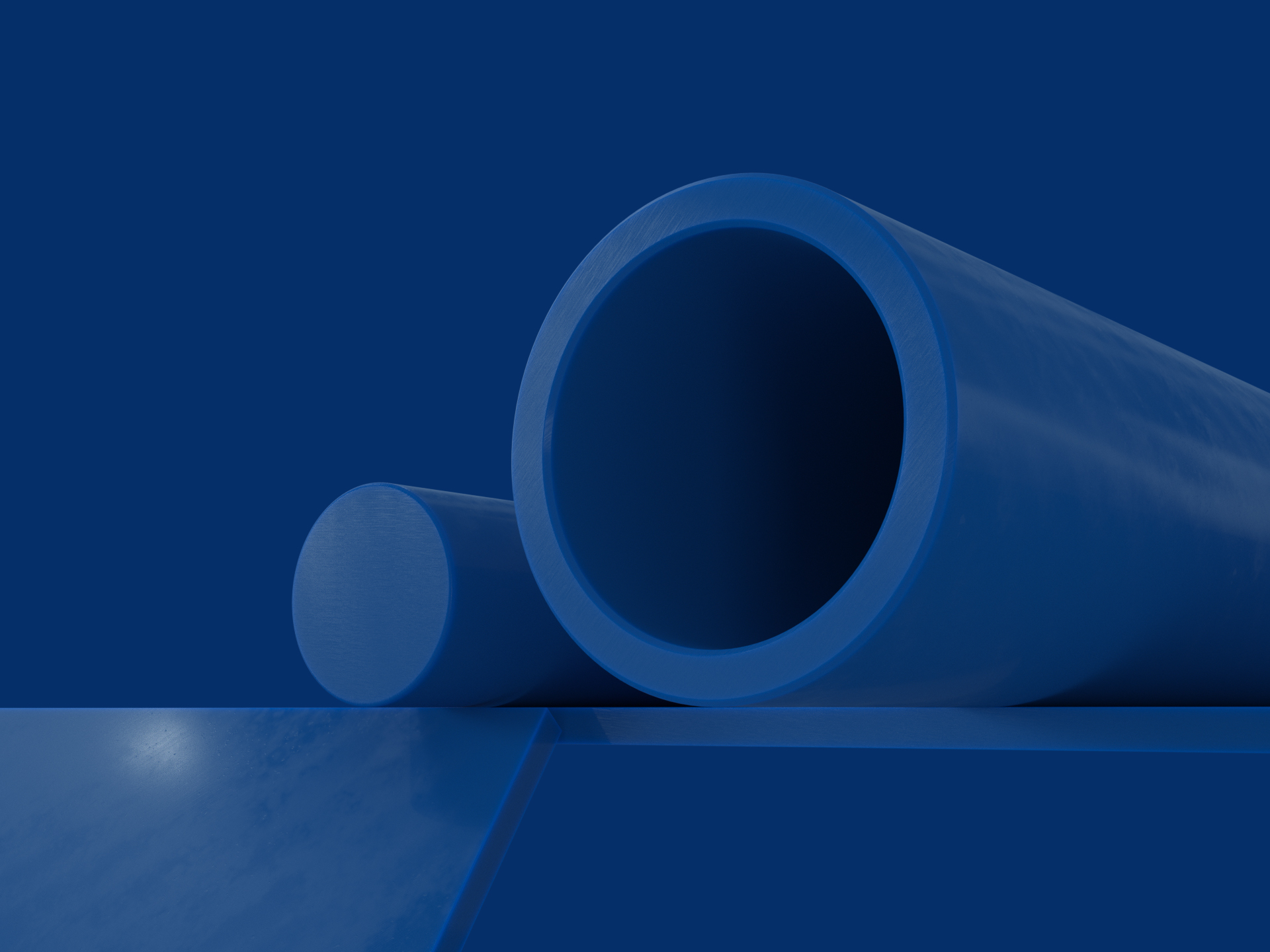 Nylatron® SLG PA6 plastic stock shapes